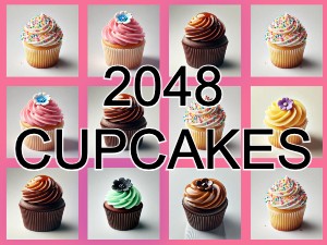 2048 Cupcakes Game: Merge and Win with Delicious Cupcakes