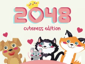 2048 Cuteness Edition: A Free Online Puzzle Game