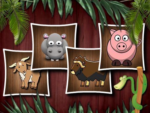 Animal Shapes 3.5: Free Online 3D Puzzle Game for Kids