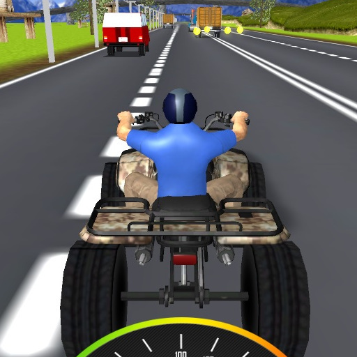 Play ATV Highway Traffic Game Online for Free