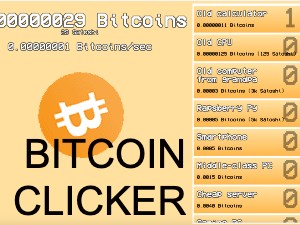 Bitcoin Clicker Game