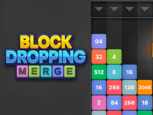 Block Dropping Merge - Free Online Number Merge Puzzle