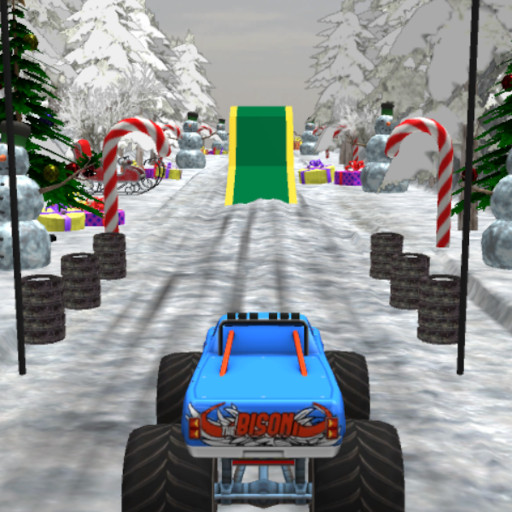 Christmas Monster Truck: Fun Games for Kids