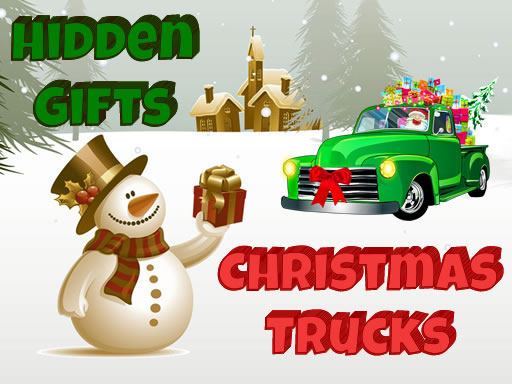 Christmas Trucks Hidden Gifts: Free Online Game