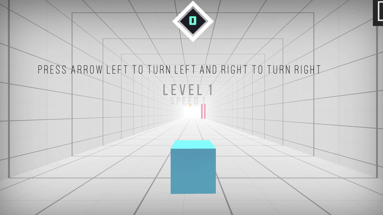Cube Speed Dash Game