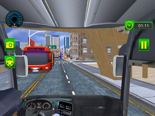 Driving Service Passenger Bus Transport Game: Free Online Simulator