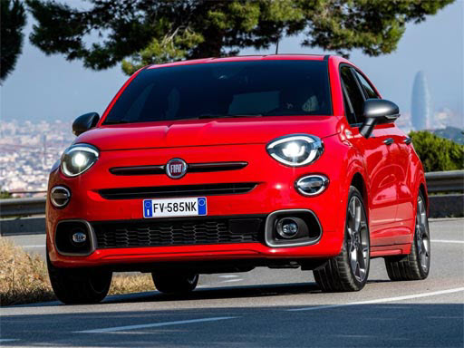 Fiat 500X Sport Puzzle: Free Online Jigsaw Puzzle Game