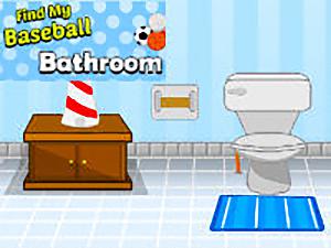 Find My Baseball Bathroom - Hooda Math Free Online