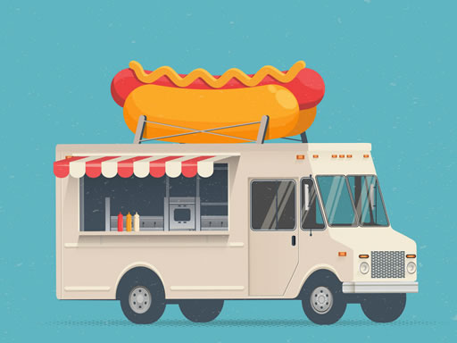 Food Trucks Jigsaw Puzzle Game