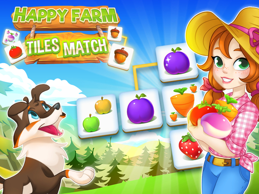 Happy Farm Tiles Match Game: Free Online Puzzle