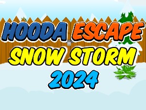 Hooda Escape Snow Storm 2024: Free Online Game