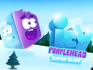 Icy Purple Head Super Slide Game