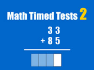 Math Timed Tests 2: Free Online 2nd Grade Math Practice