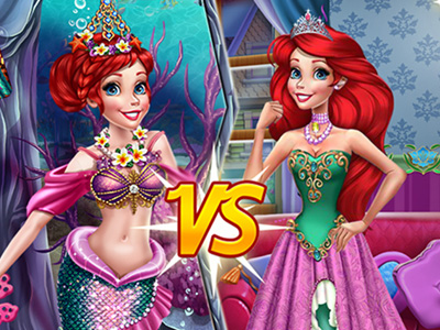 Mermaid vs Princess: A Magical Dress-Up Adventure