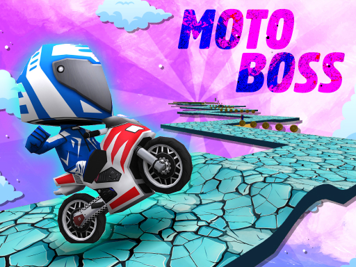 Moto Boss: Endless Zig Zag Track Racing