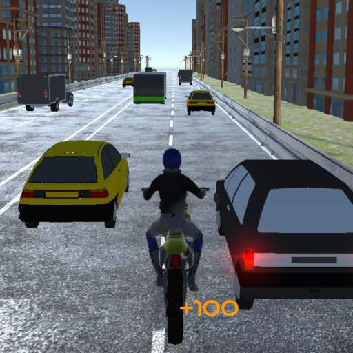 Motorbike Traffic Unblocked Game: Ride Through Busy Streets