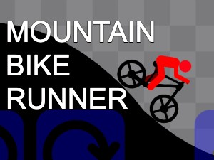 Mountain Bike Runner Game