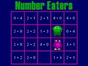 Play Number Eaters: A Free Online Game of Eating Frenzy