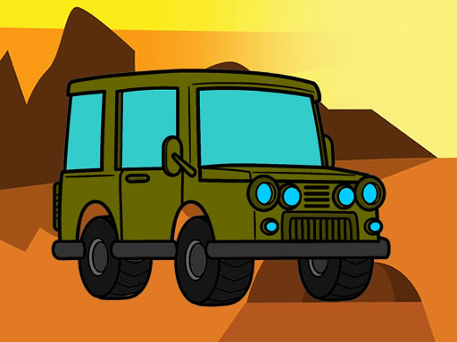 Off Road Coloring Book Game - Free Online 4x4 Coloring Fun