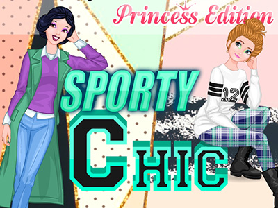 Princess Style Guide 3A Sporty Chic Game: Free Online