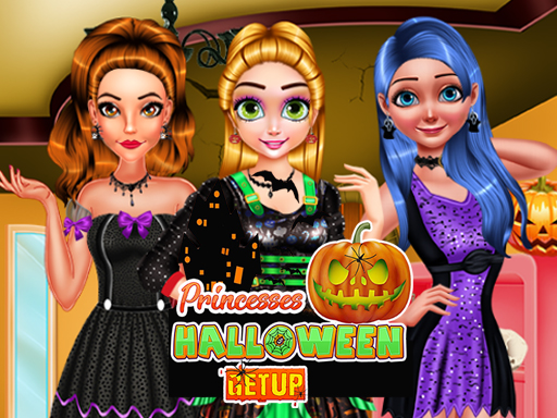 Princesses Halloween Getup: Free Online Game