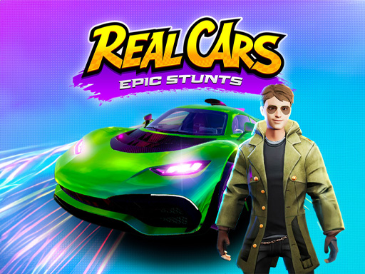 Real Cars Epic Stunts - Free Online Racing Game