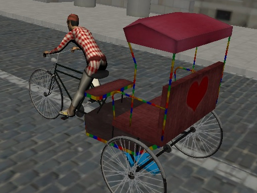 Rickshaw Driver Game: A Fun Tricycle Driving Experience