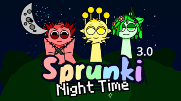 Play Sprunki Night Time 3.0 Online