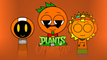 Sprunki Orange vs Plants Game