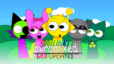 Sprunki Pyramixed 0.9 Update Game Online