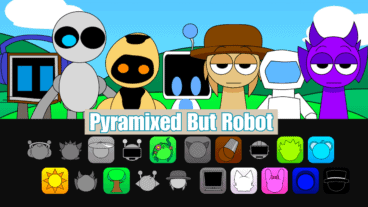 Play Sprunki Pyramixed But Robot Game Online