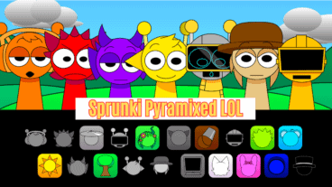 Play Sprunki Pyramixed Lol Online