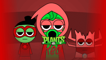 Sprunki Red vs Plants Jeu