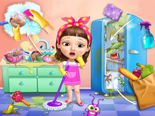 Sweet Baby Girl Cleanup 5 Messy House Makeover - Fun Cleaning Games