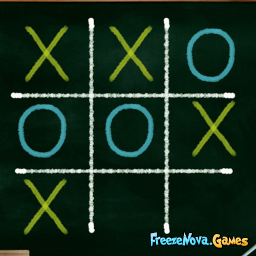 Tic Tac Toe Blackboard Game Online Free