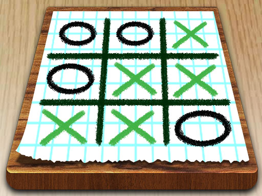 Tic Tac Toe Paper Note: Free Online Game