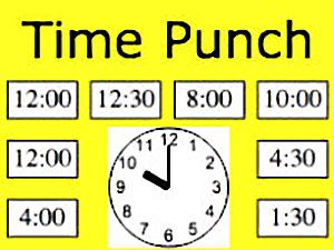 Time Punch Calculator Game