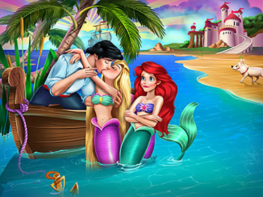 Valentines Love Trouble Game: Free Online Kissing Fun