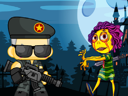 Play Zombie Shooter 2D Game Online for Free